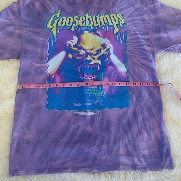 Goosebumps Custom Bleach Tie Dye Shirt - Picture 6 of 7